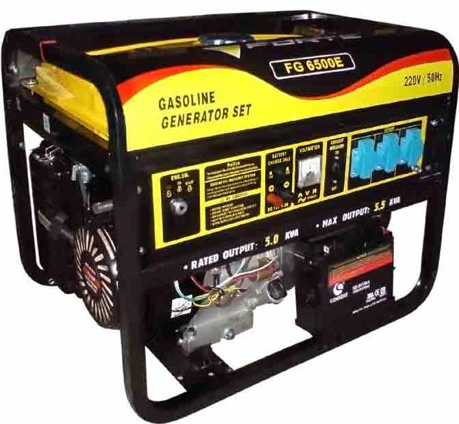 Бензиновый генератор FORTE FG6500E Бензиновый генератор FORTE FG6500E